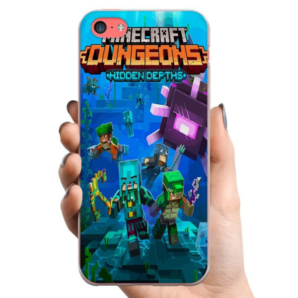 Apple iPhone 5c TPU Mobildeksel Minecraft