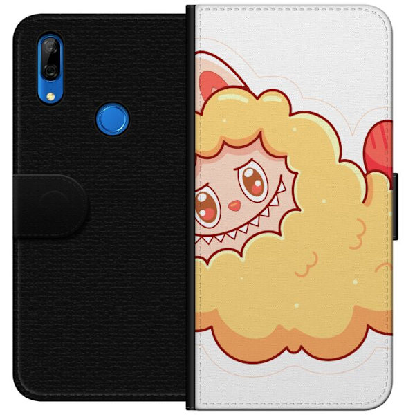Huawei P Smart Z Lompakkokotelo Labubu Pesukarhu Pop Mart Hahmo Keräilyesine Söpö Suunnittelu Suosittu Teema Taideteos Leikkisarja