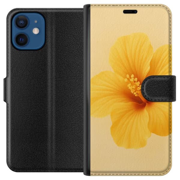 Kompatibel Tegnebogsetui til Apple iPhone 12 mini Lemon Zing