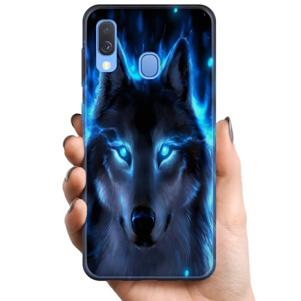 Samsung Galaxy A40 TPU Mobilskal Varg