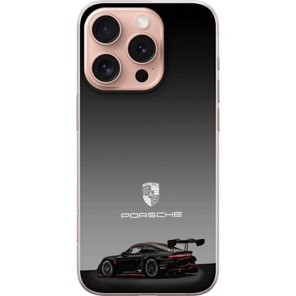 Apple iPhone 16 Pro Gennemsigtig cover Porsche