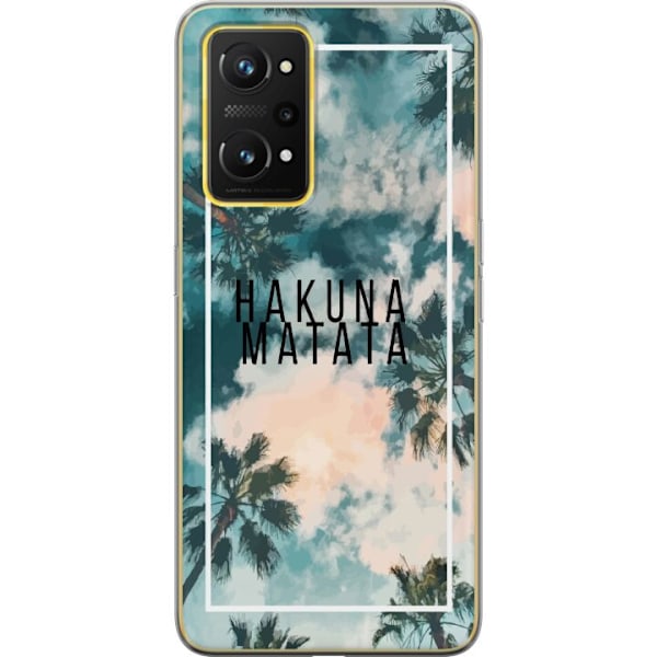 Realme GT Neo 3T Gennemsigtig cover Hakuna Matata