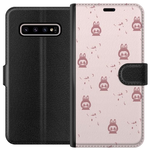 Samsung Galaxy S10+ Plånboksfodral Labubu Neon Pop – Neonf