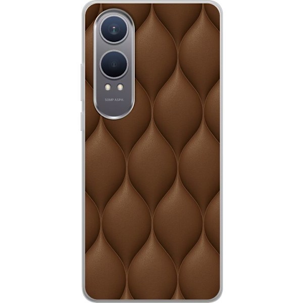 OnePlus Nord CE4 Lite Genomskinligt Skal Cocoa Scales