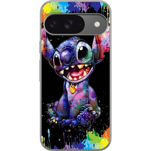 Google Pixel 9 Gjennomsiktig deksel Lilo og Stitch