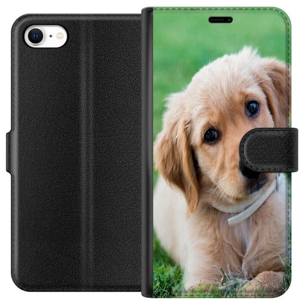 Kompatibel Tegnebogsetui til Apple iPhone 6s Hund