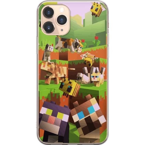 Yhteensopiva Puhelinkuori Apple iPhone 11 Pro MineCraft