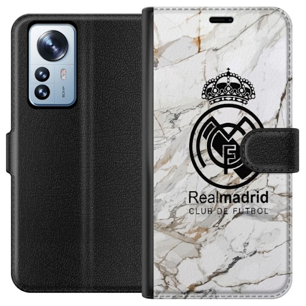 Xiaomi 12 Pro Plånboksfodral Real Madrid