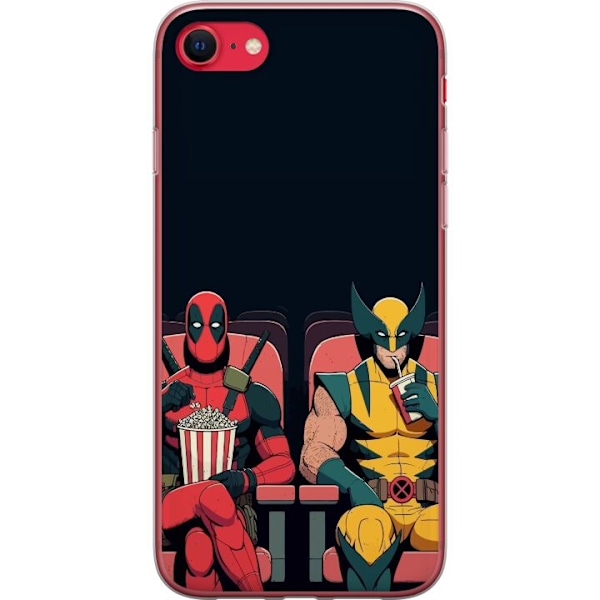 Apple iPhone 8 Genomskinligt Skal Deadpool & Wolverine