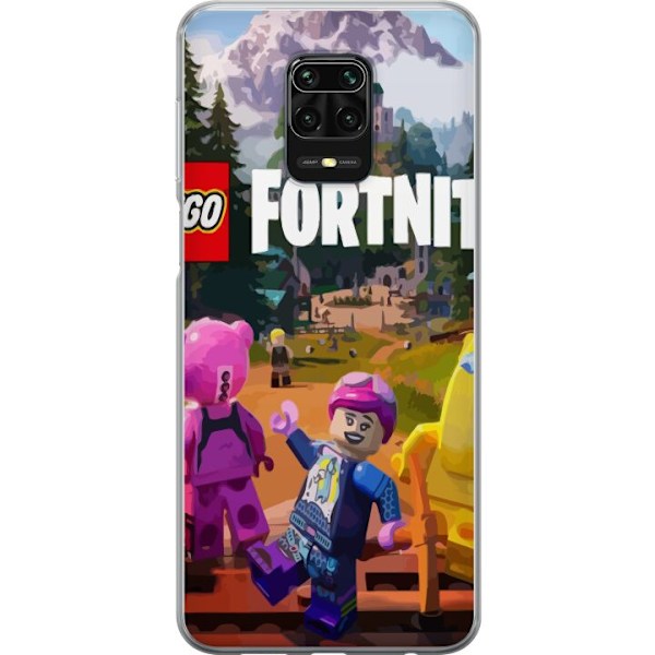 Xiaomi Redmi Note 9S Läpinäkyvä kuori Fortnite