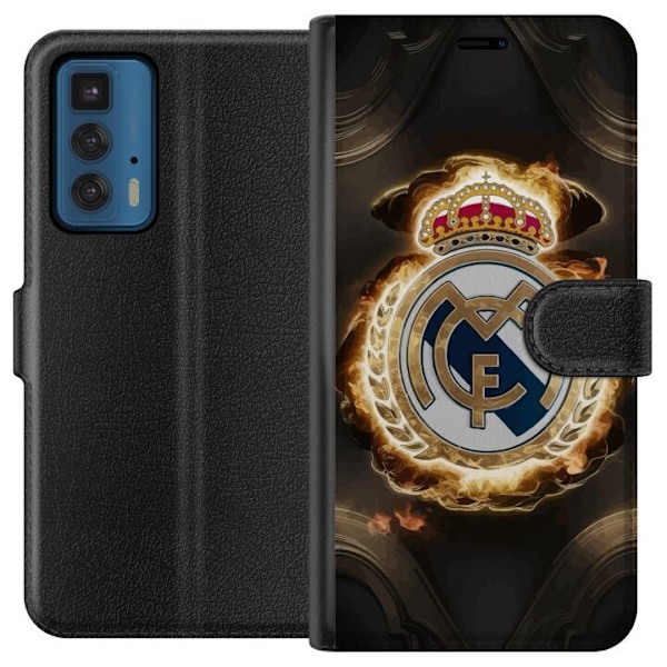 Motorola Edge 20 Pro Lompakkokotelo Real Madrid