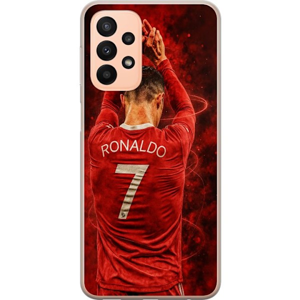 Samsung Galaxy A23 Gennemsigtig cover Ronaldo