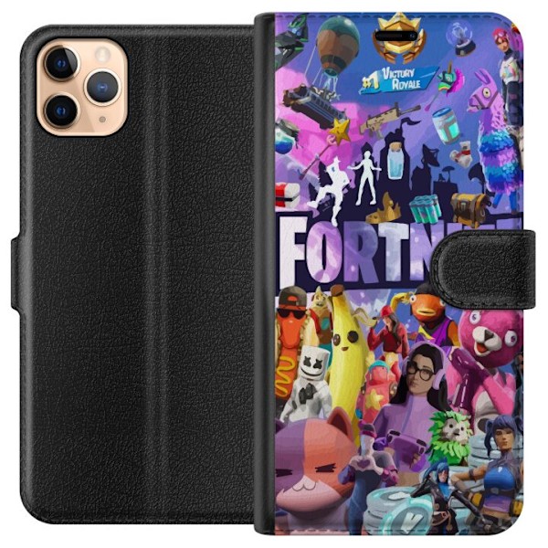 Apple iPhone 11 Pro Max Lommeboketui Fortnite Skins Emotes Bat