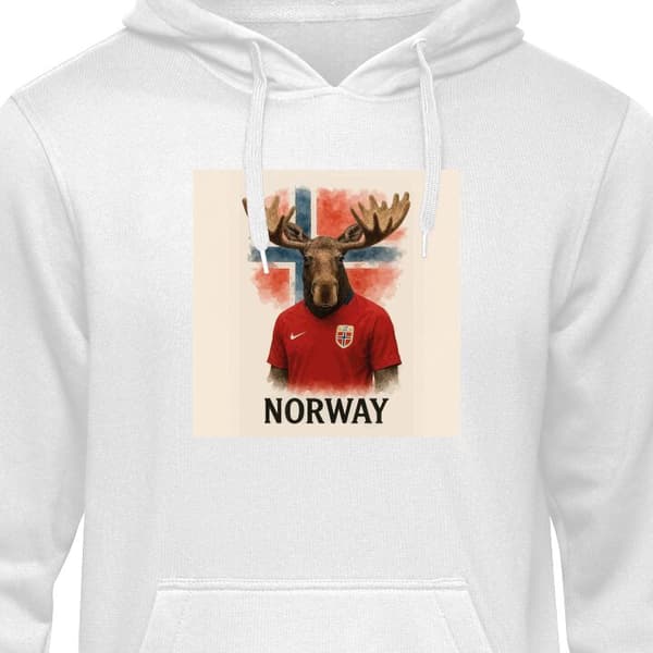 Barn-Hettegenser | Myk Hettegenser for Barn Hvit 7-8 År Norsk älg hvit 7-8 År