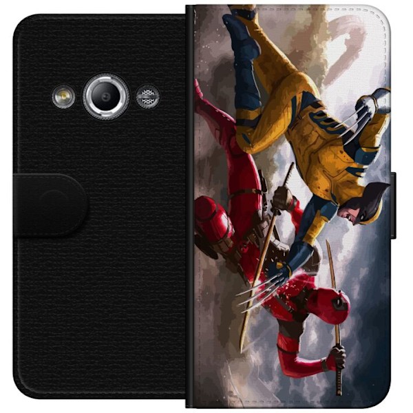 Samsung Galaxy Xcover 3 Lommeboketui Wolverine Deadpool