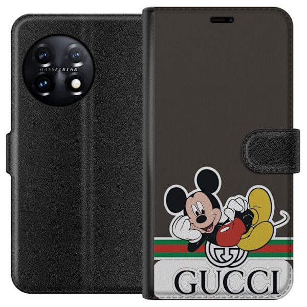 OnePlus 11 Plånboksfodral Gucci Musse Pig