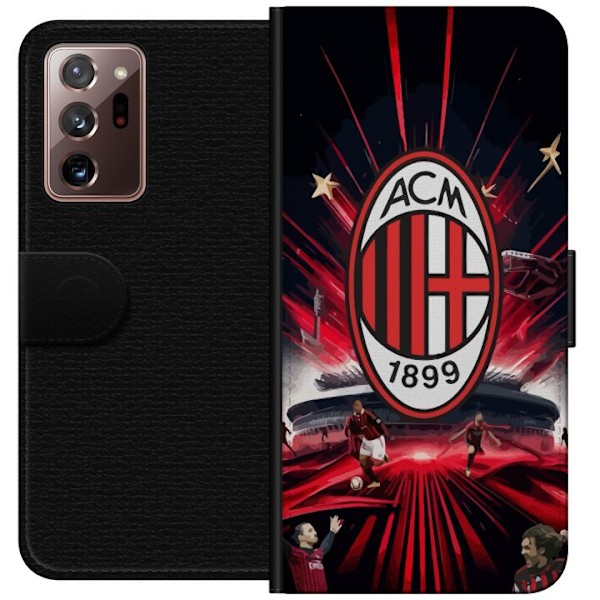 Samsung Galaxy Note20 Ultra Tegnebogsetui AC Milan