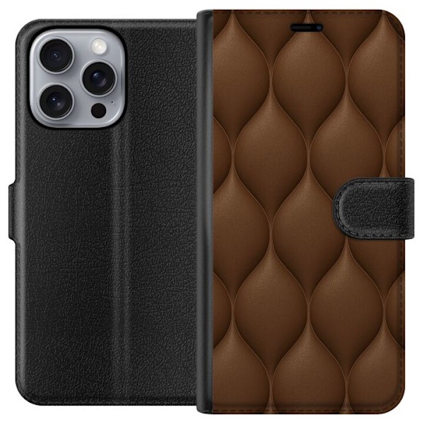 Apple iPhone 16 Pro Max Plånboksfodral Cocoa Scales