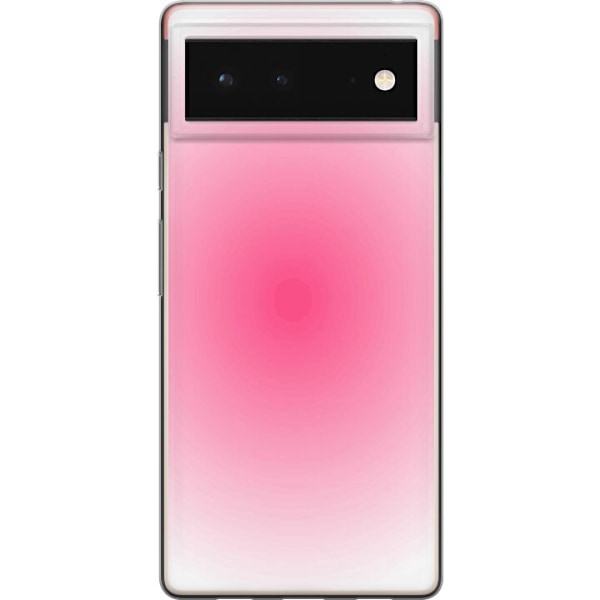 Google Pixel 6 Genomskinligt Skal Rosa Moln