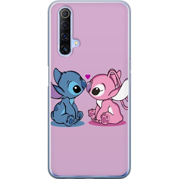 Realme X50 5G Gjennomsiktig deksel lilo & stitch 2025