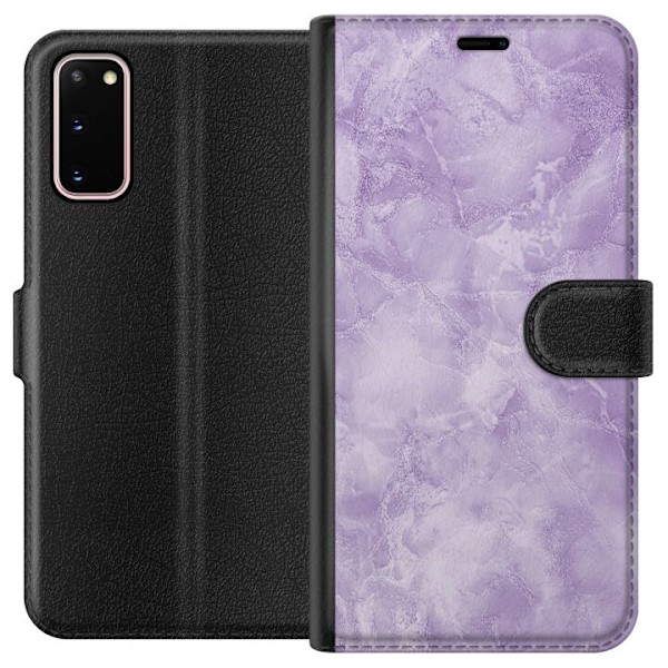 Samsung Galaxy S20 Tegnebogsetui Marmelade