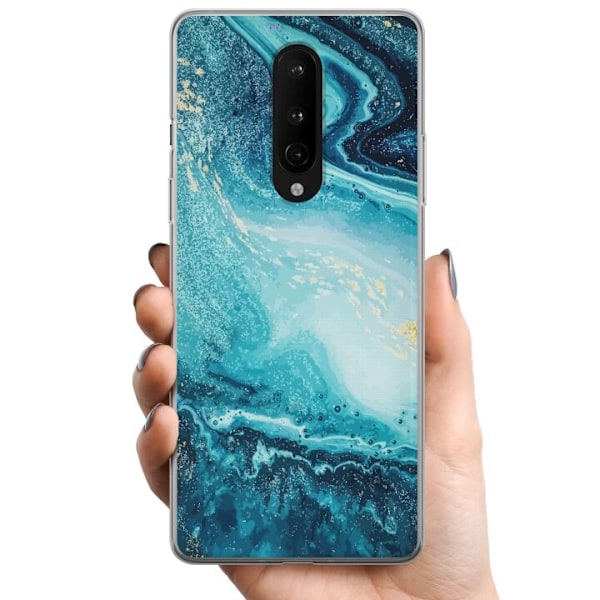 OnePlus 8 TPU Mobildeksel Marmor