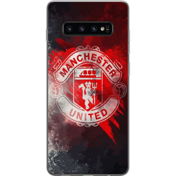 Samsung Galaxy S10 Gjennomsiktig deksel Manchester United FC