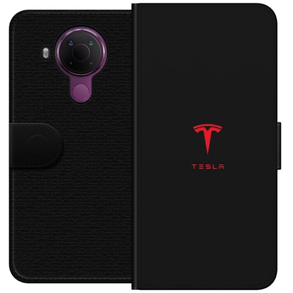 Nokia 5.4 Lompakkokotelo Tesla