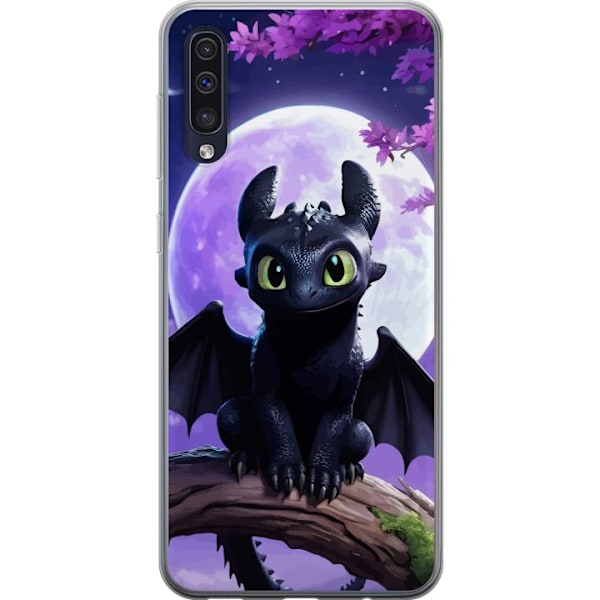 Samsung Galaxy A50 Genomskinligt Skal Draktränaren How to Train Your Dragon