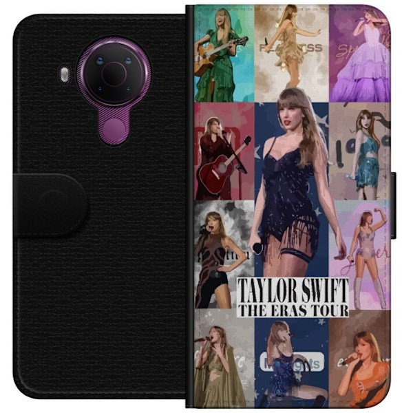 Nokia 5.4 Lompakkokotelo Taylor Swift