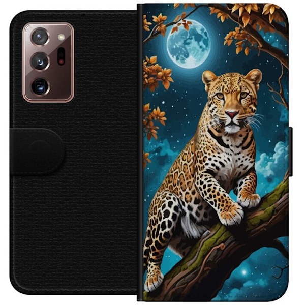 Samsung Galaxy Note20 Ultra Plånboksfodral Leopard