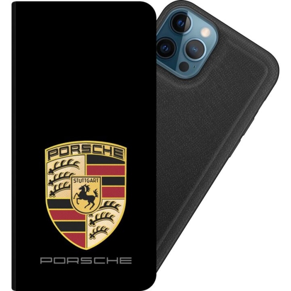 Apple iPhone 12 Pro Lompakkokotelo Porsche