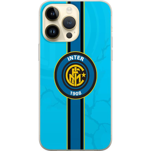 Apple iPhone 15 Pro Max Gennemsigtig cover Inter Milan