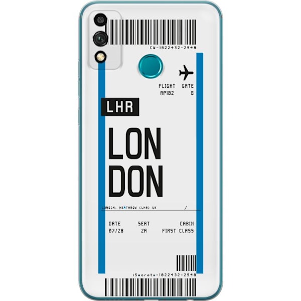Honor 9X Lite Genomskinligt Skal London
