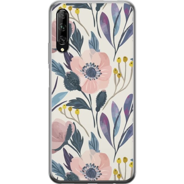 Huawei P smart Pro 2019 Gennemsigtig cover Blomsterlykke