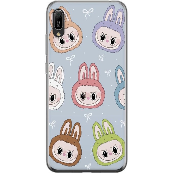 Huawei Y6 Pro (2019) Gennemsigtig cover Labubu Star mønster