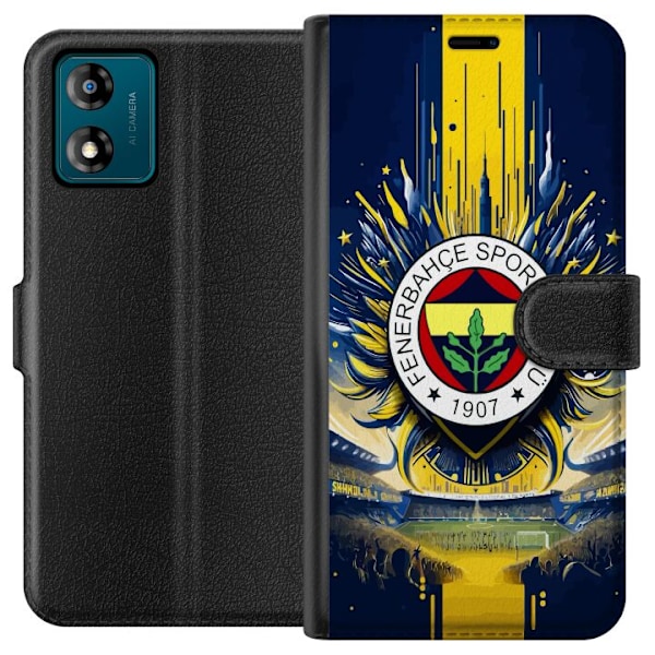 Motorola Moto E13 Lommeboketui Fenerbahçe SK