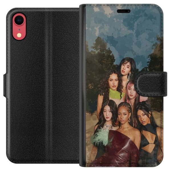 Kompatibel Tegnebogsetui til Apple iPhone XR KATSEYE brun