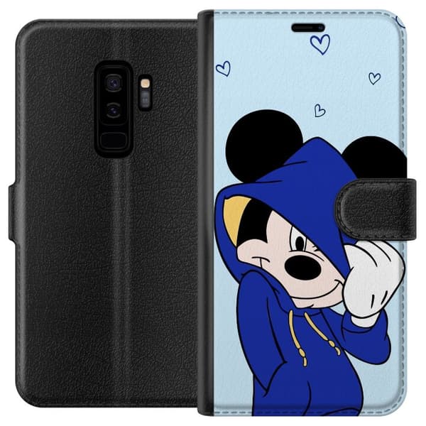 Kompatibel Tegnebogsetui til Samsung Galaxy S9+ Musse Puh