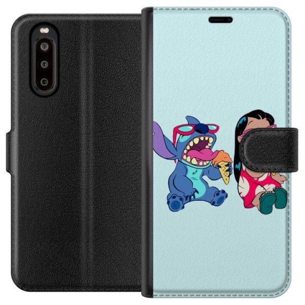 Sony Xperia 10 II Plånboksfodral Lilo & Stitch