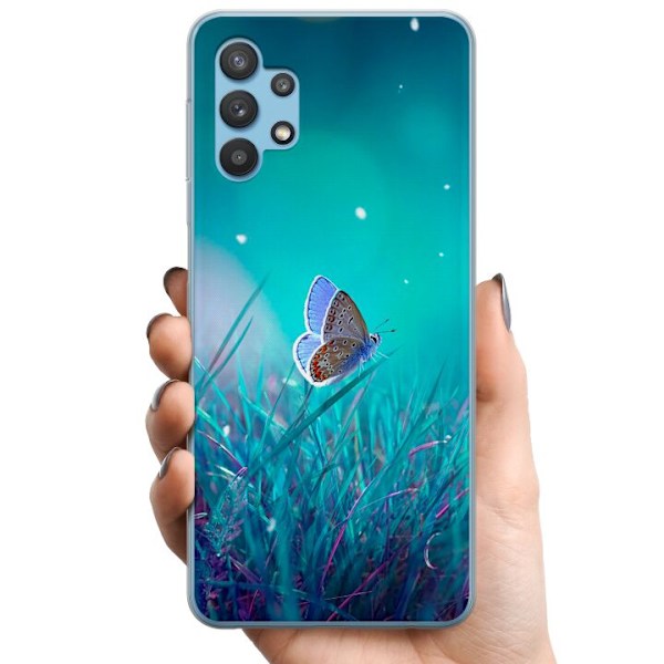 Samsung Galaxy A32 5G TPU Mobilskal Magical Butterfly