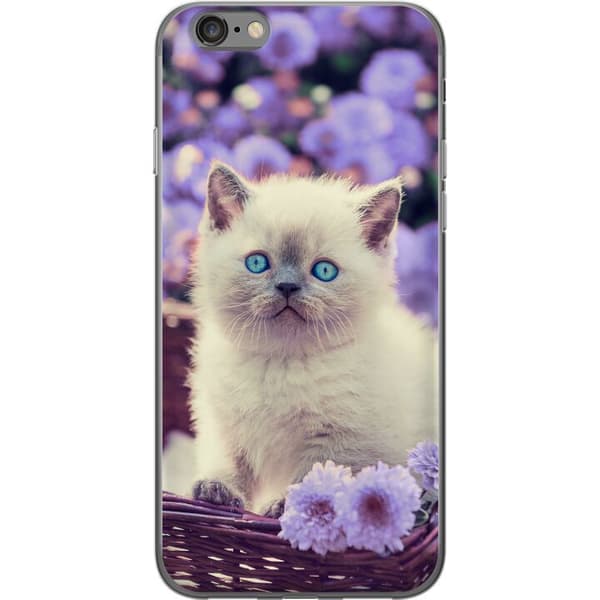 Kompatibelt Mobildeksel til Apple iPhone 6s Katt