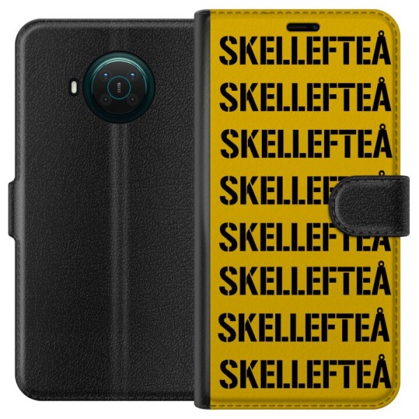 Nokia X20 Plånboksfodral Skellefteå SM GULD