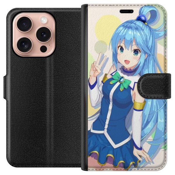 Apple iPhone 16 Pro Tegnebogsetui Anime