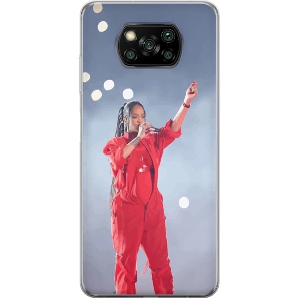 Xiaomi Poco X3 NFC Läpinäkyvä kuori Rihanna – Trendsettin