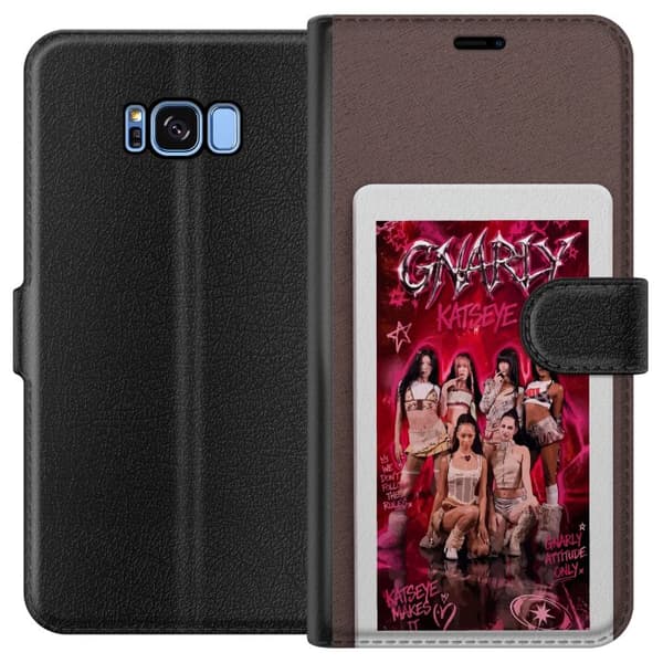 Kompatibel Tegnebogsetui til Samsung Galaxy S8 KATSEYE pink