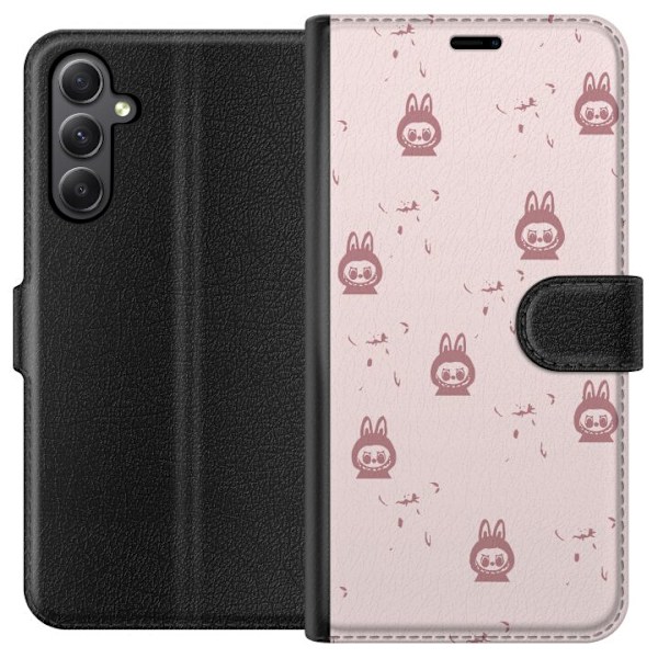 Samsung Galaxy S23 FE Tegnebogsetui Labubu Neon Pop - Neonfarv