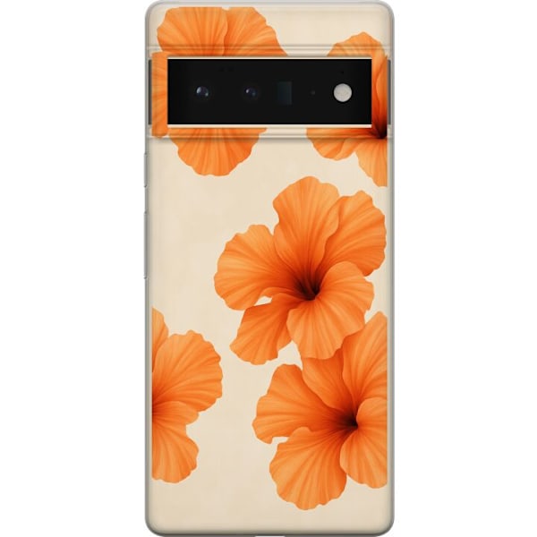 Google Pixel 6 Pro Gennemsigtig cover Papaya Punch