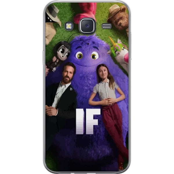 Samsung Galaxy J5 Läpinäkyvä kuori IF: Låtsaskompisar