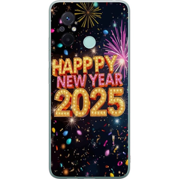 Xiaomi Redmi 12C Gennemsigtig cover Nytår 2025